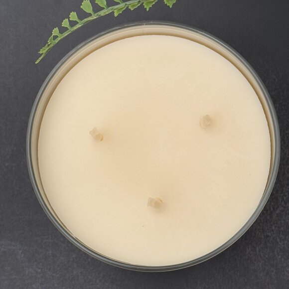 BBW Warm Vanilla Sugar Bath & Body Works 3 Wick Candle - Picture 7 of 10